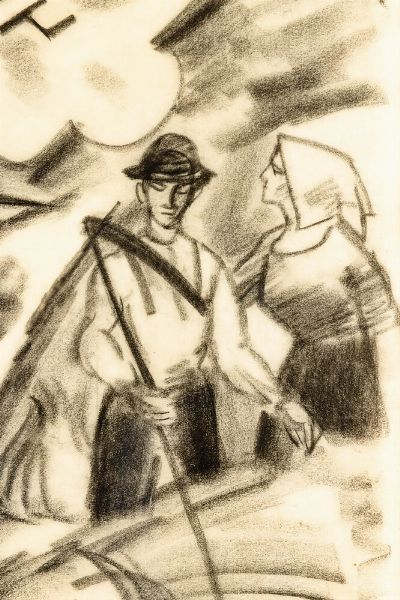 August Macke : Ernte (Mietitura)  - Asta Arte Moderna e Contemporanea - Associazione Nazionale - Case d'Asta italiane