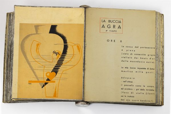 Tullio D’Albisola : L'Anguria lirica  - Asta Arte Moderna e Contemporanea - Associazione Nazionale - Case d'Asta italiane