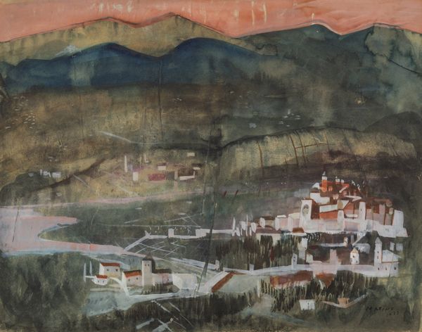 Marino Marini : Paesaggio  - Asta Arte Moderna e Contemporanea - Associazione Nazionale - Case d'Asta italiane