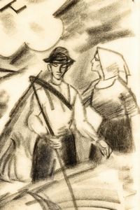 August Macke : Ernte (Mietitura)  - Asta Arte Moderna e Contemporanea - Associazione Nazionale - Case d'Asta italiane