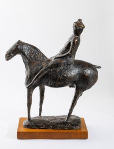 Marino Marini : Piccolo cavaliere  - Asta Arte Moderna e Contemporanea - Associazione Nazionale - Case d'Asta italiane