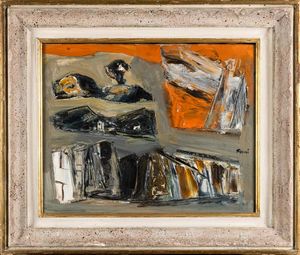 Mario Sironi : Composizione  - Asta Arte Moderna e Contemporanea - Associazione Nazionale - Case d'Asta italiane