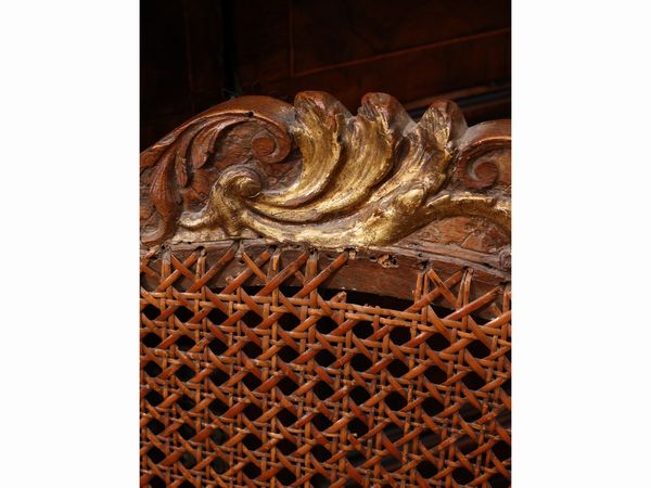 Serie di sei sedie in noce  - Asta Una casa al Ponte Vecchio - Associazione Nazionale - Case d'Asta italiane