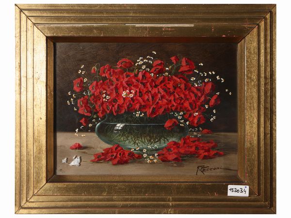 GIUSEPPE CECCONI : Vaso di fiori  - Asta Una casa al Ponte Vecchio - Associazione Nazionale - Case d'Asta italiane