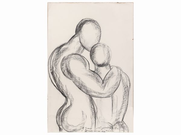 Lotto di grafica e bozzetti  - Asta Una casa al Ponte Vecchio - Associazione Nazionale - Case d'Asta italiane