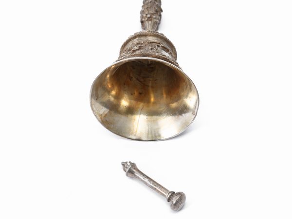 Campanello da scrivania in argento  - Asta Una casa al Ponte Vecchio - Associazione Nazionale - Case d'Asta italiane