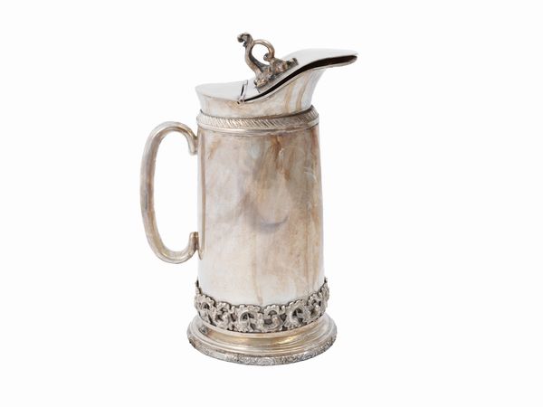 Caraffa termica rivestita in argento  - Asta Una casa al Ponte Vecchio - Associazione Nazionale - Case d'Asta italiane