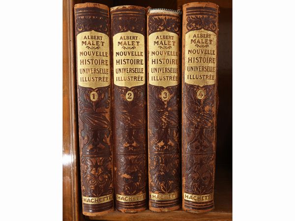Albert Mallet, Nouvelle Histoire Universelle  - Asta Una casa al Ponte Vecchio - Associazione Nazionale - Case d'Asta italiane