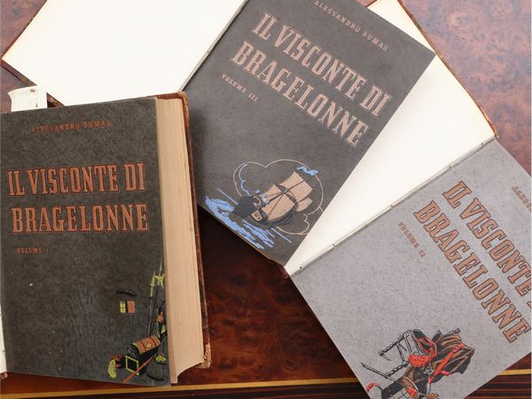 Alexandre Dumas : Il visconte di Bragelonne ovvero dieci anni pi� tardi  - Asta Una casa al Ponte Vecchio - Associazione Nazionale - Case d'Asta italiane
