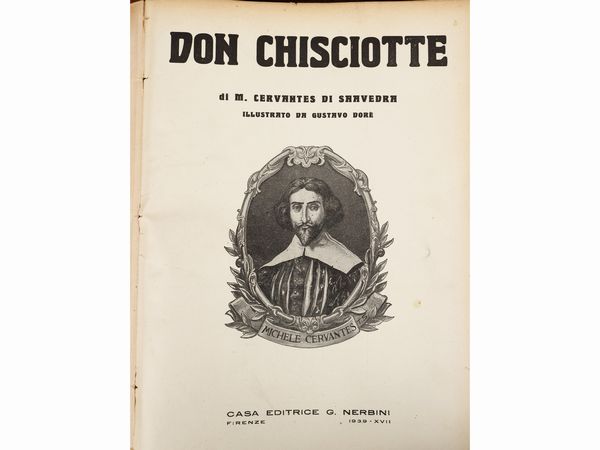 Gustavo Doré : La Divina Commedia - Don Chisciotte  - Asta Una casa al Ponte Vecchio - Associazione Nazionale - Case d'Asta italiane