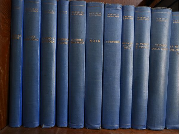 Gabriele D'Annunzio : Opere  - Asta Una casa al Ponte Vecchio - Associazione Nazionale - Case d'Asta italiane