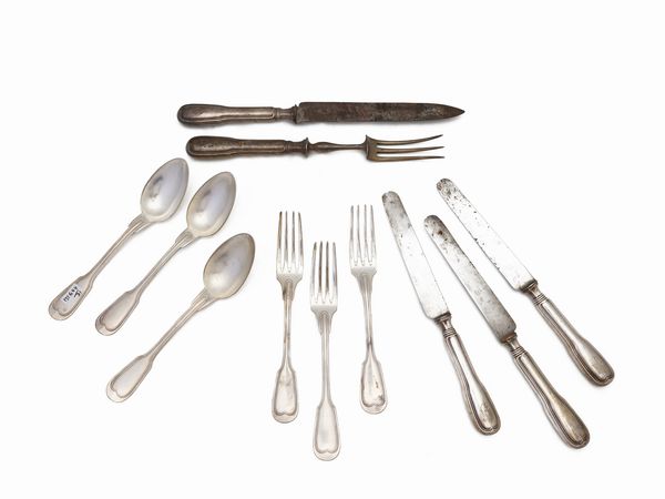 Servizio di posate Christofle  - Asta Una casa al Ponte Vecchio - Associazione Nazionale - Case d'Asta italiane