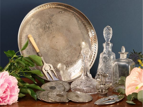 Set da aperitivo  - Asta Una casa al Ponte Vecchio - Associazione Nazionale - Case d'Asta italiane