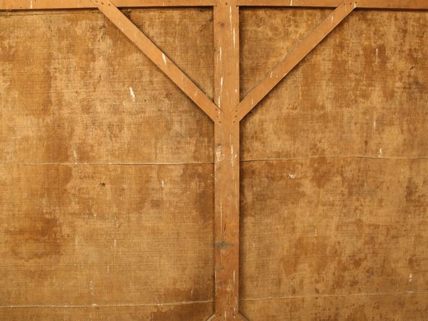 Cerchia di Giacomo Nani : Capriccio architettonico entro giardino  - Asta Una casa al Ponte Vecchio - Associazione Nazionale - Case d'Asta italiane