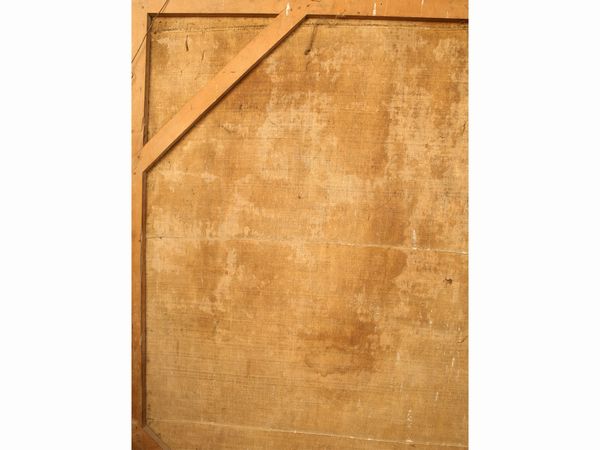 Cerchia di Giacomo Nani : Capriccio architettonico entro giardino  - Asta Una casa al Ponte Vecchio - Associazione Nazionale - Case d'Asta italiane