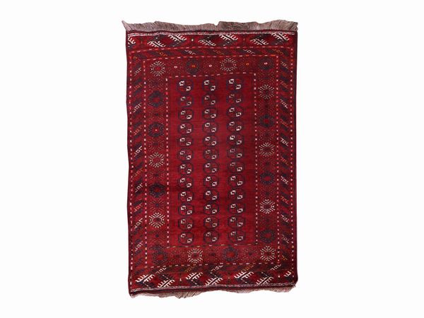 Tappeto Bukara di vecchia manifattura  - Asta Una casa al Ponte Vecchio - Associazione Nazionale - Case d'Asta italiane