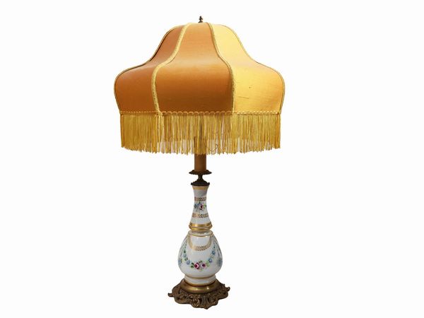 Lume da tavolo in porcellana  - Asta Una casa al Ponte Vecchio - Associazione Nazionale - Case d'Asta italiane