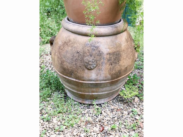 Orcio in terracotta  - Asta Una casa al Ponte Vecchio - Associazione Nazionale - Case d'Asta italiane