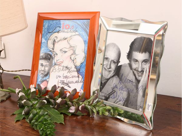 Cornice portaritratti in specchio  - Asta Una casa al Ponte Vecchio - Associazione Nazionale - Case d'Asta italiane