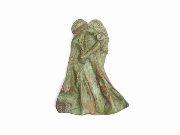 Gilbert Kruft : L'abbraccio  - Asta Una casa al Ponte Vecchio - Associazione Nazionale - Case d'Asta italiane