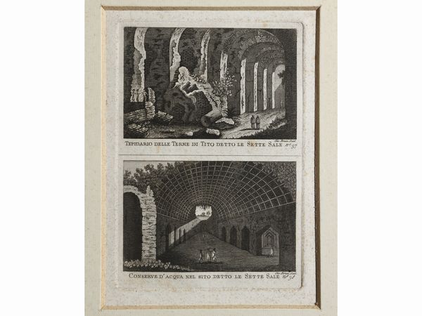 Vedute di Roma  - Asta Una casa al Ponte Vecchio - Associazione Nazionale - Case d'Asta italiane