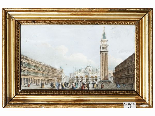 Scorci veneziani  - Asta Una casa al Ponte Vecchio - Associazione Nazionale - Case d'Asta italiane