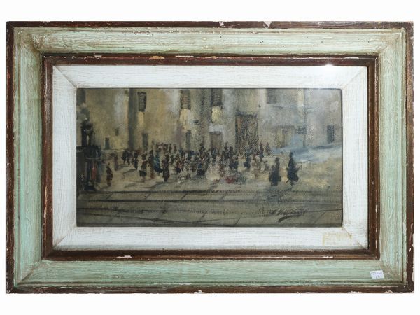 Lotto di dipinti  - Asta Una casa al Ponte Vecchio - Associazione Nazionale - Case d'Asta italiane