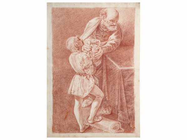 Lotto di disegni  - Asta Una casa al Ponte Vecchio - Associazione Nazionale - Case d'Asta italiane