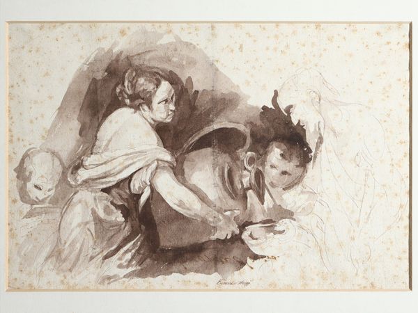 Raccolta di disegni  - Asta Una casa al Ponte Vecchio - Associazione Nazionale - Case d'Asta italiane