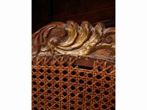 Serie di sei sedie in noce  - Asta Una casa al Ponte Vecchio - Associazione Nazionale - Case d'Asta italiane