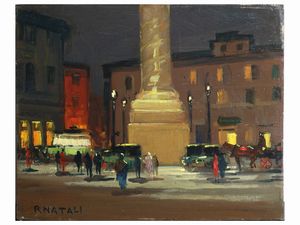 Renato Natali - Piazza Colonna Roma