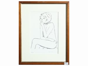 Xavier Bueno : Ritratti di personaggi  - Asta Una casa al Ponte Vecchio - Associazione Nazionale - Case d'Asta italiane