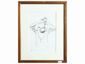 Xavier Bueno : Ritratti di personaggi  - Asta Una casa al Ponte Vecchio - Associazione Nazionale - Case d'Asta italiane