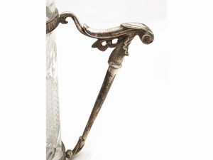 Set da tavola in argento e cristallo molato  - Asta Una casa al Ponte Vecchio - Associazione Nazionale - Case d'Asta italiane