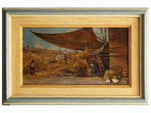 Paesaggi e Scene campestri  - Asta Una casa al Ponte Vecchio - Associazione Nazionale - Case d'Asta italiane