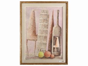 Adorno Bonciani - Composizioni con la Torre di Pisa e Il Campanile di Giotto 1960