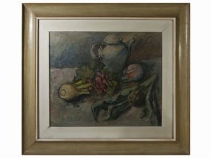 Silvio Pucci - Natura morta con ortaggi