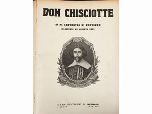 Gustavo Doré : La Divina Commedia - Don Chisciotte  - Asta Una casa al Ponte Vecchio - Associazione Nazionale - Case d'Asta italiane
