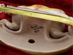 Gruppo in porcellana policroma, Ronzan  - Asta Una casa al Ponte Vecchio - Associazione Nazionale - Case d'Asta italiane