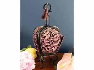 Necessaire da cucito in midollino ebanizzato  - Asta Una casa al Ponte Vecchio - Associazione Nazionale - Case d'Asta italiane