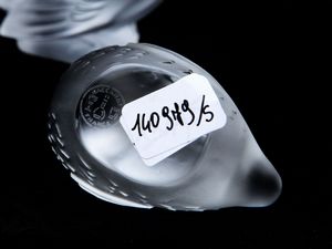 Cinque figure in cristallo  - Asta Una casa al Ponte Vecchio - Associazione Nazionale - Case d'Asta italiane