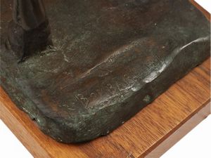 Remo Bombardini : Cavallo  - Asta Una casa al Ponte Vecchio - Associazione Nazionale - Case d'Asta italiane