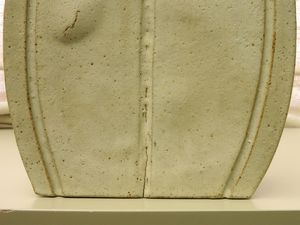 Bruno Gambone : Vaso in terracotta smaltata, Anni Settanta  - Asta Una casa al Ponte Vecchio - Associazione Nazionale - Case d'Asta italiane