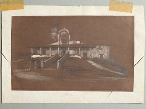 Raccolta di disegni  - Asta Una casa al Ponte Vecchio - Associazione Nazionale - Case d'Asta italiane