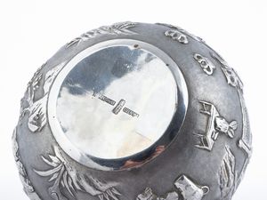 Scatola da t� in argento  - Asta Una casa al Ponte Vecchio - Associazione Nazionale - Case d'Asta italiane