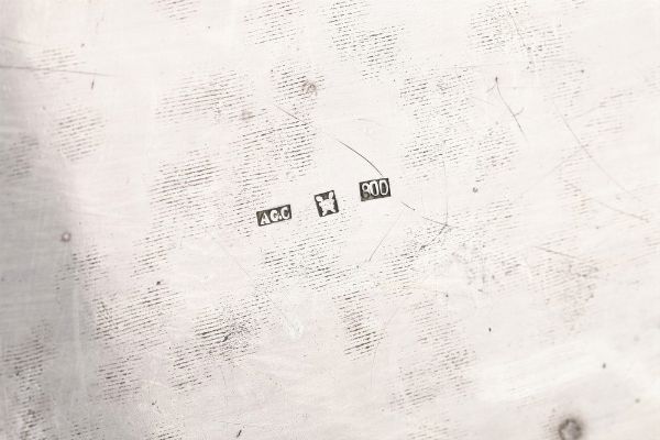 Vassoio. Argenteria italiana della met del XX secolo. Argentiere Cesa, Alessandria  - Asta Dimore italiane - Associazione Nazionale - Case d'Asta italiane