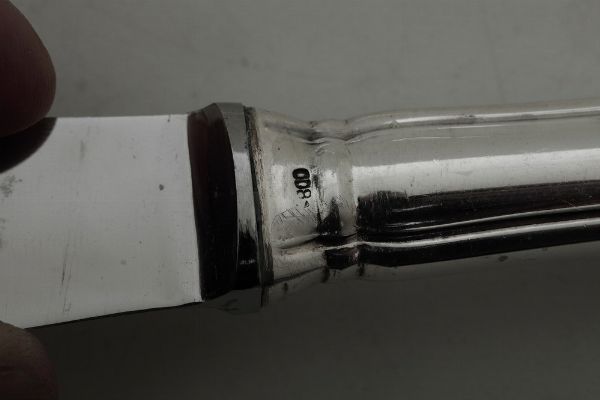 Servizio di posate. Argenteria italiana del XX secolo. Argentiere Ricci & C. Alessandria  - Asta Dimore italiane - Associazione Nazionale - Case d'Asta italiane