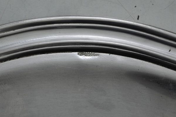 Piatto. Argenteria italiana del XX secolo. Argentiere Cesa, Alessandria  - Asta Dimore italiane - Associazione Nazionale - Case d'Asta italiane