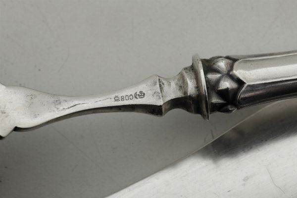 Servizio di posate da dolce. Argenteria tedesca del XX secolo  - Asta Dimore italiane - Associazione Nazionale - Case d'Asta italiane