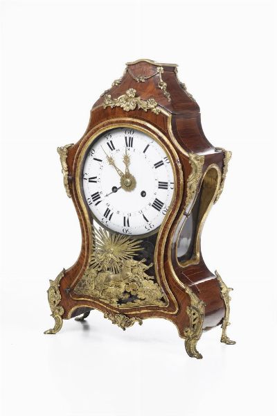 Pendola Cartel, Francia XIX secolo  - Asta Dimore italiane - Associazione Nazionale - Case d'Asta italiane